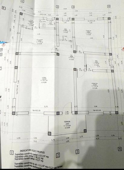 Casă cu 3 camere cu Teren 500 Mp în Exterior Est