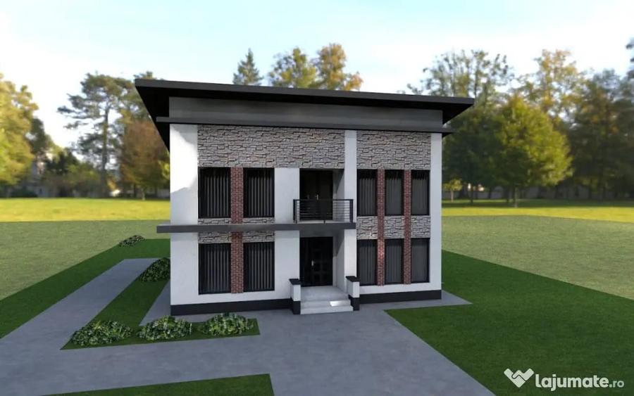 Casă cu 5 camere cu Teren 600 Mp în Marginea