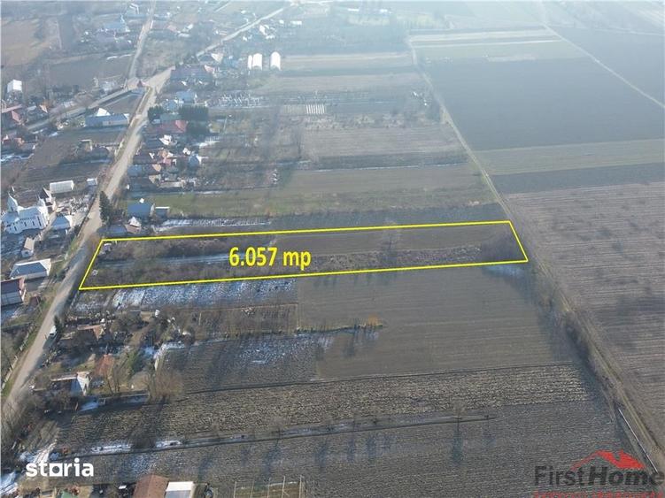 Teren de 6057 mp, în Vânători