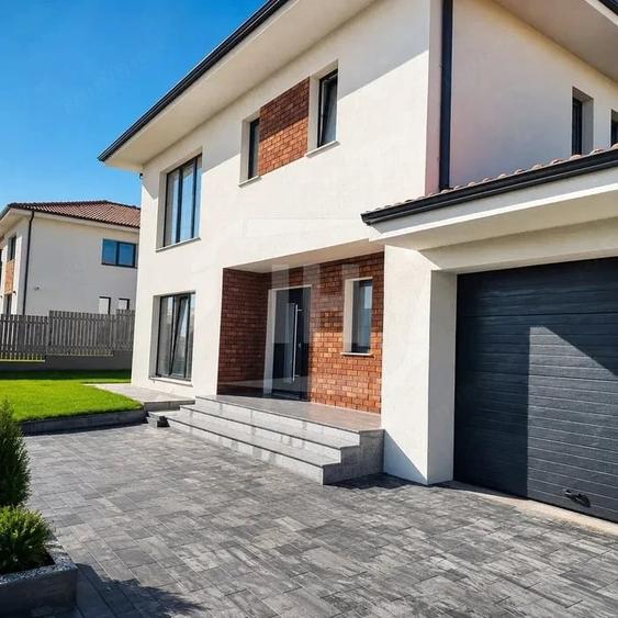 Casa individuala, garaj, 500 mp teren, constructie premium, Chinteni - 1
