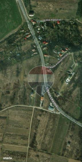 Teren de 2000 mp, în Cârcea