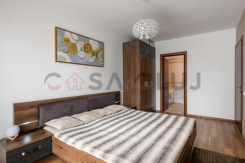 Apartament cu 3 camere semidecomandat, mobilat în Bună Ziua