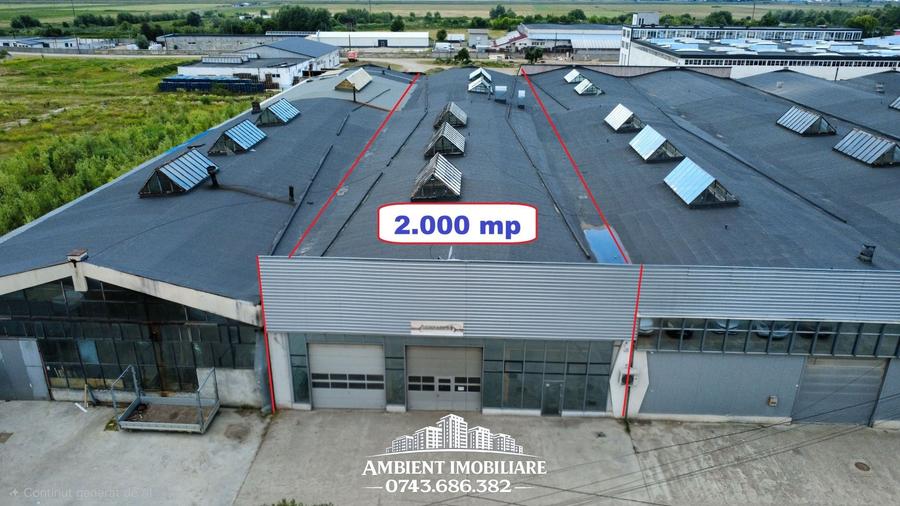 Spatiu comercial - HALA producție/depozitare, VASLUI zona MOVAS; - 8