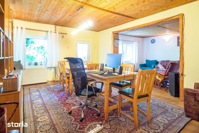 Casă cu 5 camere cu Teren 850 Mp în Gura Vitioarei