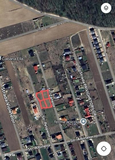 Teren In Valea Ursului, Str. Petalelor 612 Mp - 4