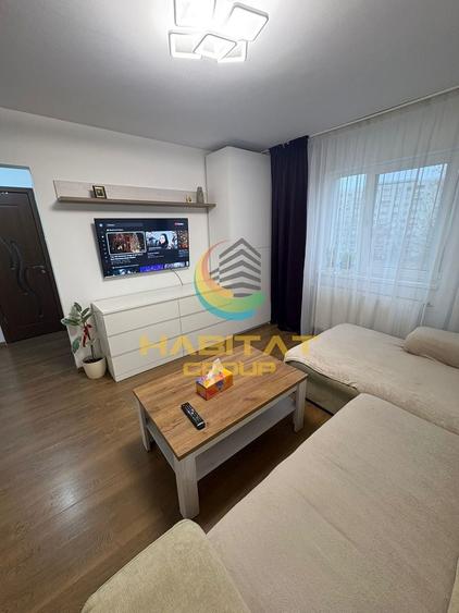 Apartament cu 2 camere semidecomandat, mobilat în Brâncoveanu
