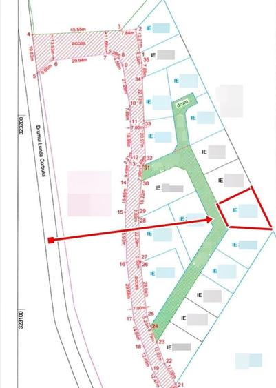 Teren Construcții intravilan de 374 mp, în Theodor Pallady