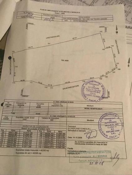 Teren de 46396 mp, în Iazurile