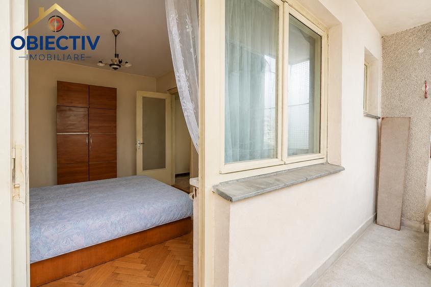 Apartament cu 2 camere semidecomandat în Mărăței