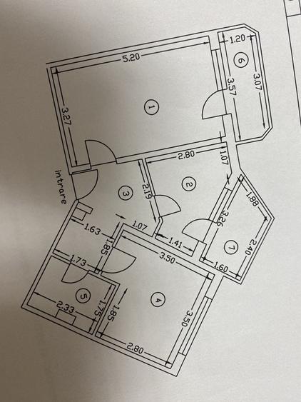 Apartament cu 2 camere în Central