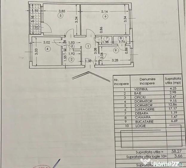 Vand ap. 3 camere, decomandat, 114.900 - Bucuresti (Bucuresti-Ilfov) - 1