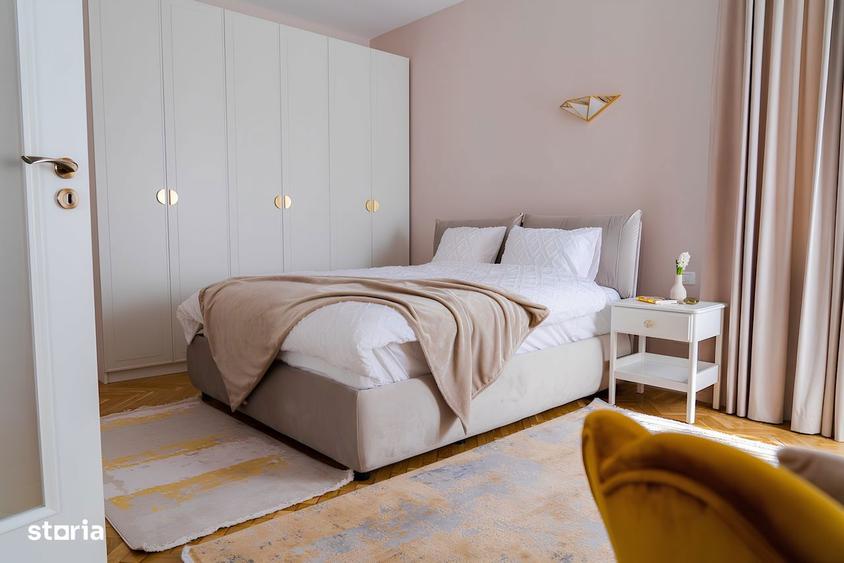 Apartament cu 2 camere semidecomandat, mobilat în Universitate