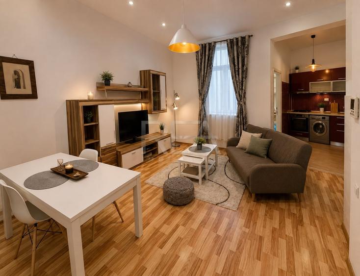 Apartament cu 3 camere semidecomandat, mobilat în Vitan-Bârzești