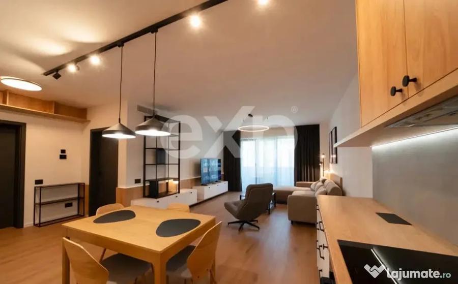 Apartament cu 2 camere semidecomandat în Central