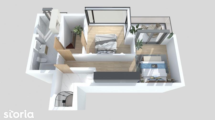 Apartament cu 4 camere în Ștefan cel Mare