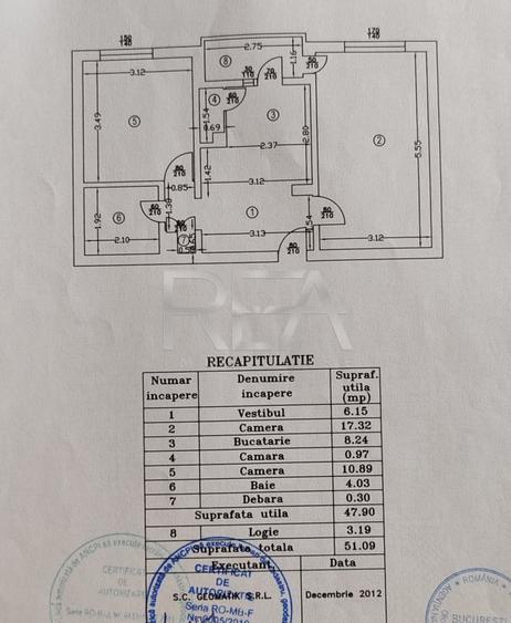 Apartament cu 2 camere decomandat în Drumul Taberei