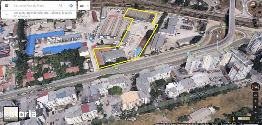 Teren de 7569 mp, în Zona Industrială