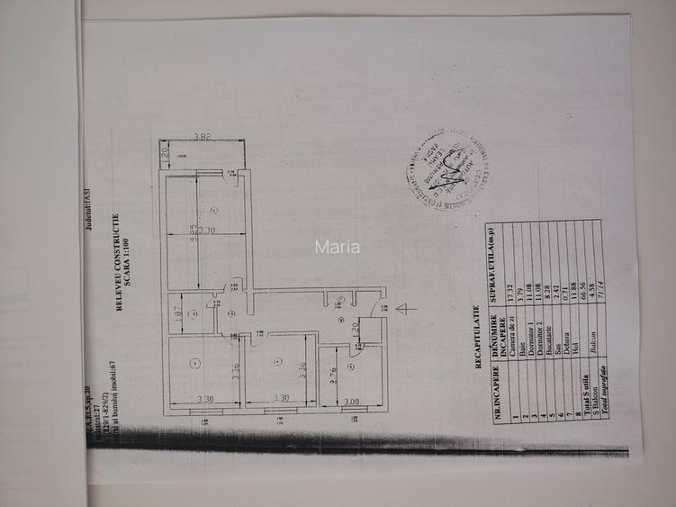 Vand apartament 3 camere
