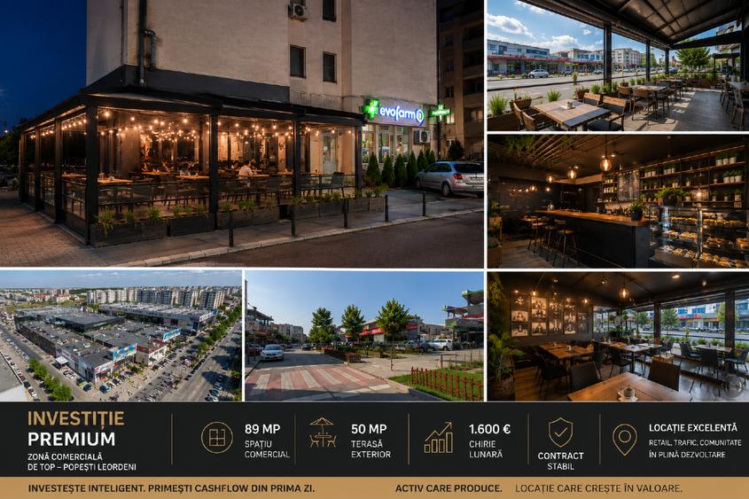Spațiu comercial, de 90 mp, în Central