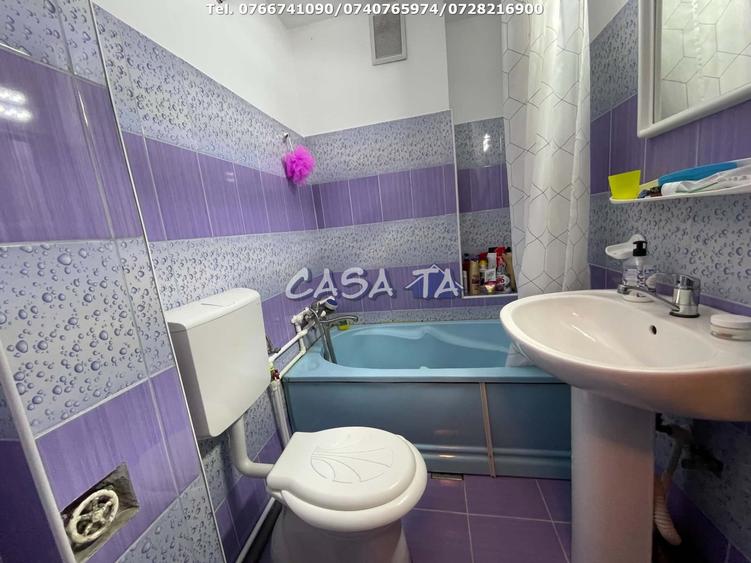 Apartament cu 2 camere semidecomandat, mobilat în 1 Mai
