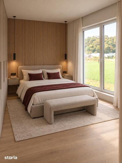 Casa tip duplex, 157 mp, cu gard, la drum asfaltat, Santana, Unirii - 14