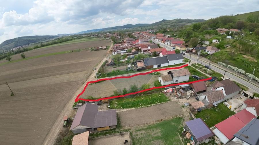 Teren Construcții intravilan de 1160 mp, în Dârlos