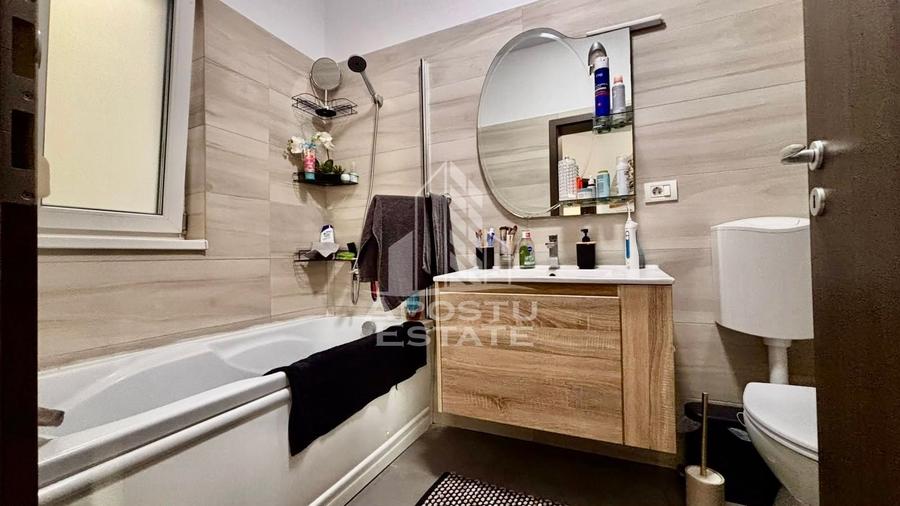 Apartament cu 3 camere decomandat, mobilat în Braytim