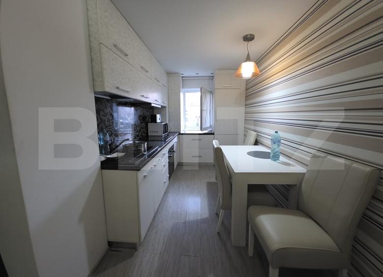 Apartament cu 3 camere decomandat, mobilat în Ștefan cel Mare
