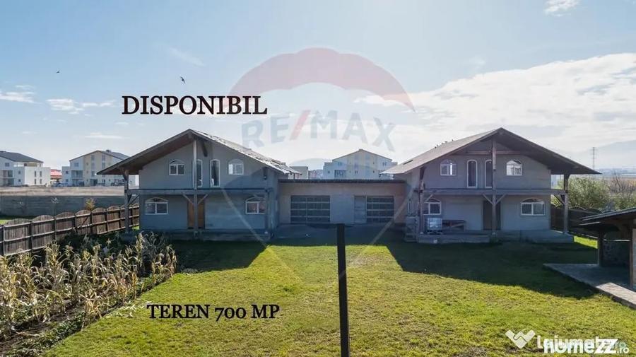Casă cu 5 camere cu Teren 700 Mp în Sânpetru