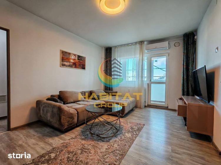 Apartament cu 2 camere semidecomandat, mobilat în Cișmigiu