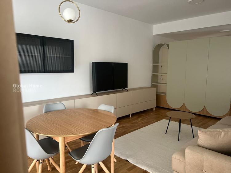 Apartament cu 3 camere semidecomandat, mobilat în Voluntari