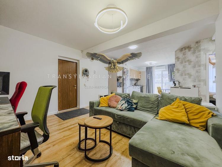 Apartament cu 2 camere semidecomandat, mobilat în Florești — fotografia 1