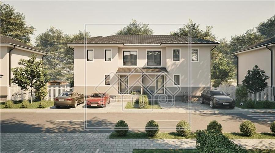 Duplex cu 4 camere cu Canalizare în Șura Mică