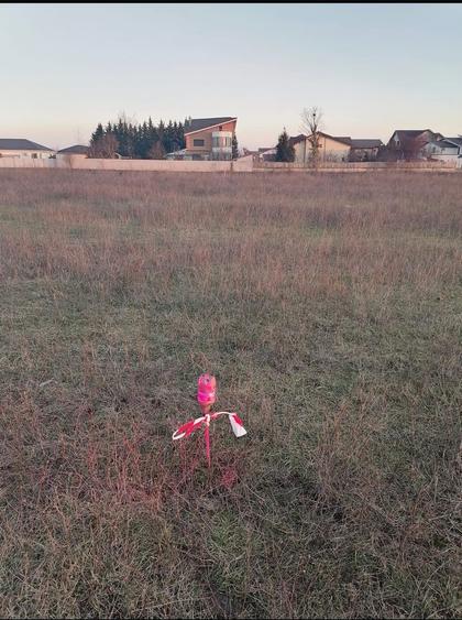 Teren Construcții intravilan de 1000 mp, în Domnești