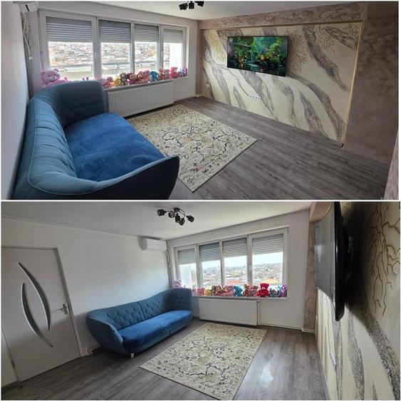 Apartament cu 3 camere decomandat, mobilat în Apollo
