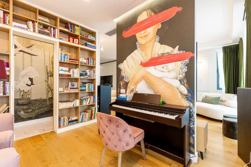 Penthouse cu 7 camere decomandat, mobilat în Polonă