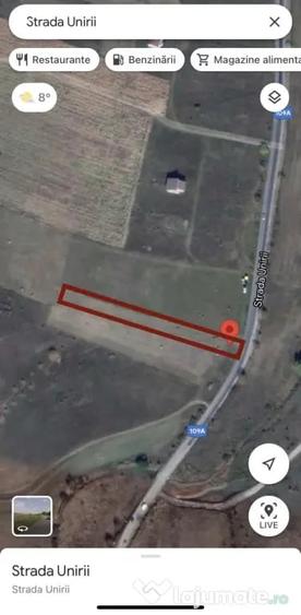 Teren de 2400 mp, în Deușu