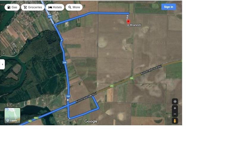 Teren Construcții intravilan de 6000 mp, în Brănești