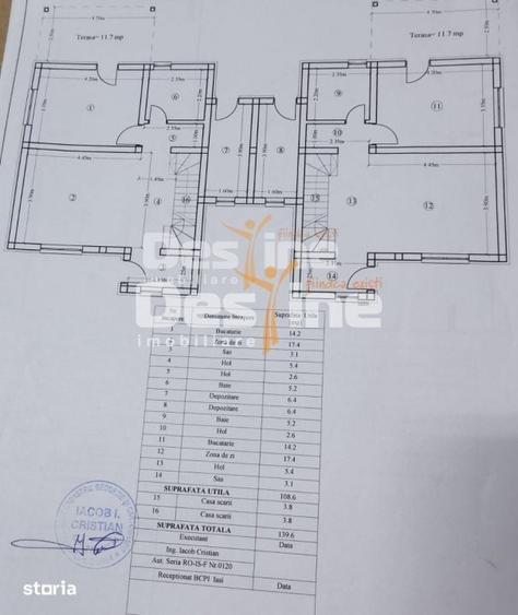 Casă cu 4 camere cu Teren 325 Mp în Miroslava
