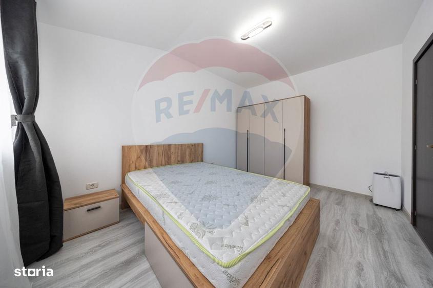 Apartament cu 2 camere, mobilat în Sânpetru