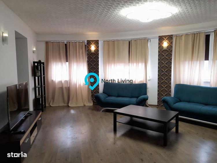 Apartament cu 4 camere decomandat, mobilat în Central