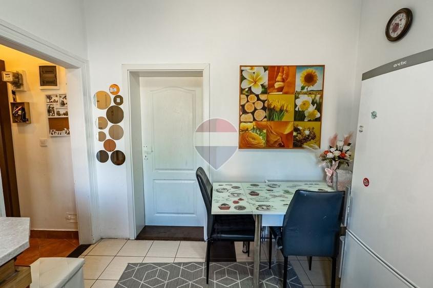 Duplex cu 3 camere cu Teren 500 Mp în Central