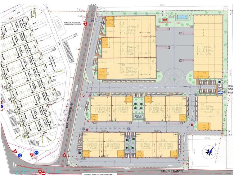 Spațiu industrial, de 4,891 mp, în Bucureștii Noi