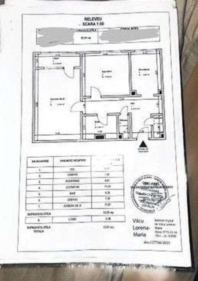 Apartament cu 2 camere decomandat, mobilat în Lujerului