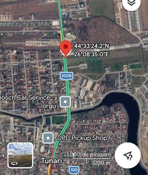 Teren Construcții intravilan de 23600 mp, în Tunari