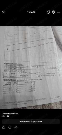 Teren de 3215 mp, în Central
