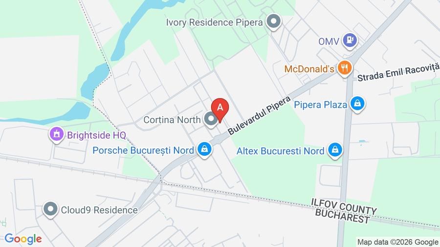 Birou, de 370 mp, în Central