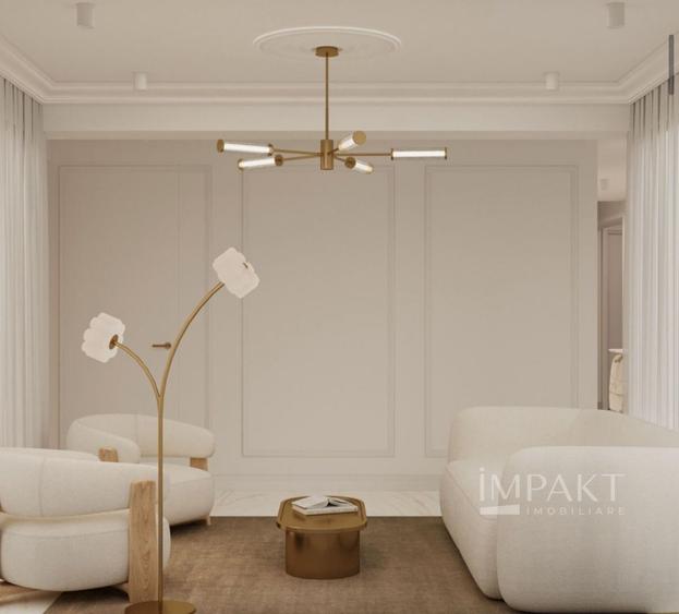 Penthouse cu 4 camere semidecomandat în Andrei Mureșanu