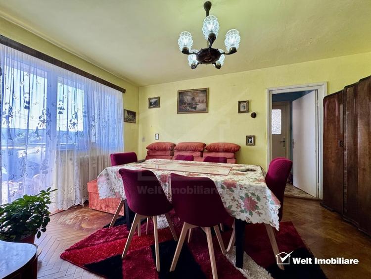 Apartament cu 3 camere semidecomandat, mobilat în Mănăștur — fotografia 1