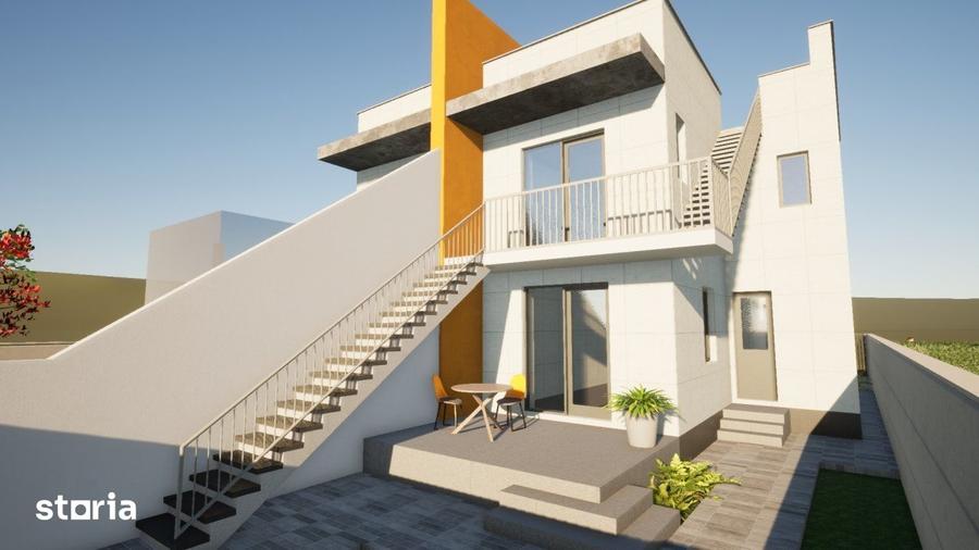 Casă cu 8 camere cu Teren 400 Mp în Central